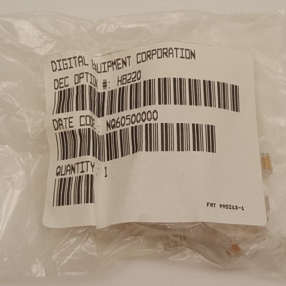 DEC / Digital Equip 6 Way MMP - Modified Modular Plug Bag of 50 H8220 NEW - Picture 2 of 13